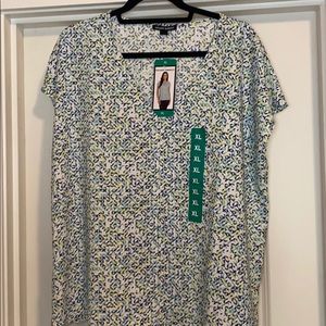 Hilary Radley Blouse NWT Short Sleeves